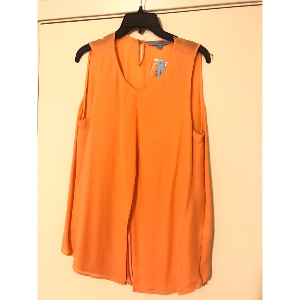 Orange blouse